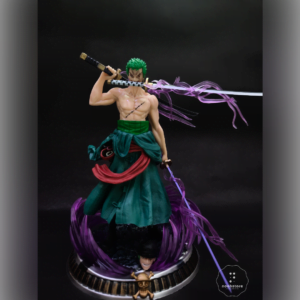 ONE PIECE- ZORO HOLDING SWORDS ACTION FIGURE