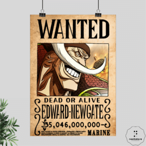 ONE PIECE - EDWARD NEWGATE WANTED